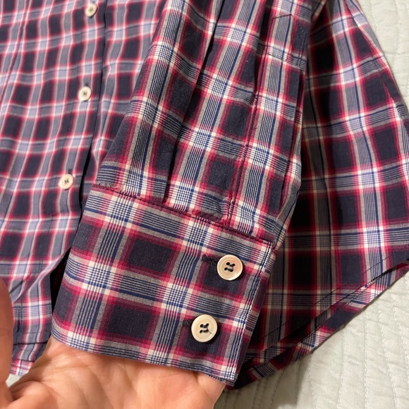 Theory button down long sleeve shirt- adorable!! - Picture 2 of 3